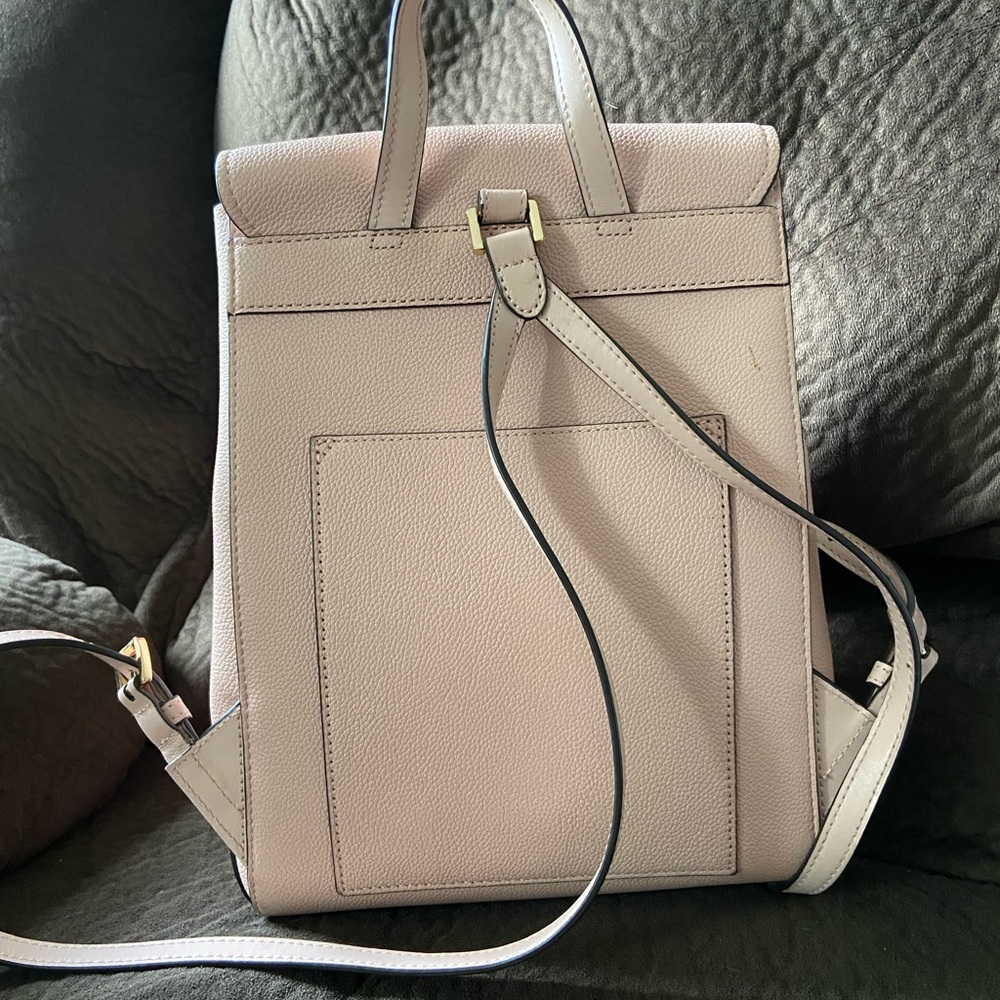 Beautiful Roses pink Michael Kors backpack - Picture 2 of 5